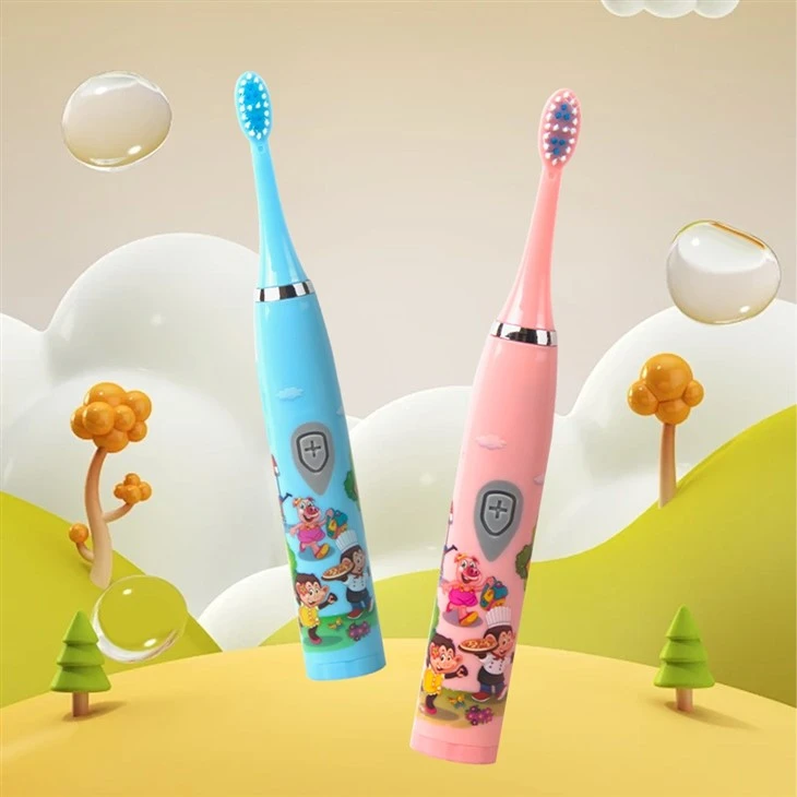 Battery Powered Children's Electric Toothbrush Factory Custom Logo OEM Service factory