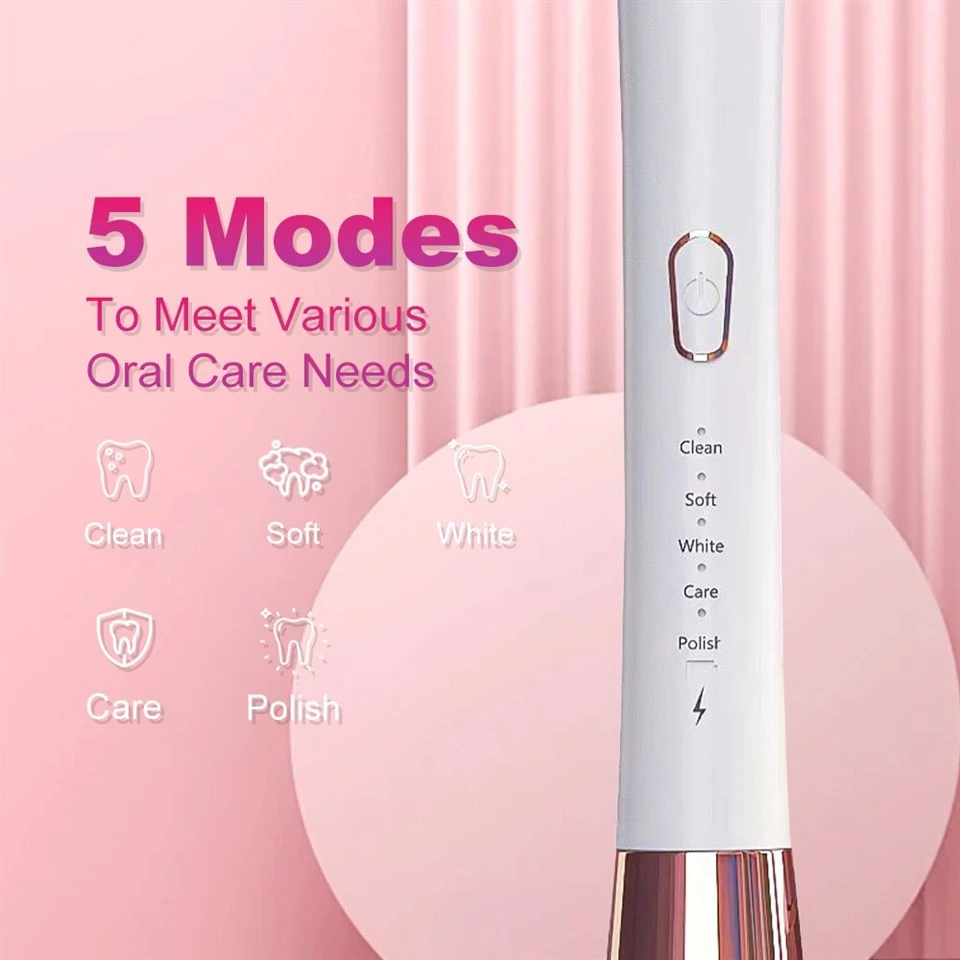 Medium Vibration Frequency Rechargeable Sonic Toothbrush