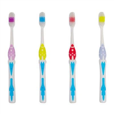 Компактна четкица за зубе са стругачем за језик за одрасле